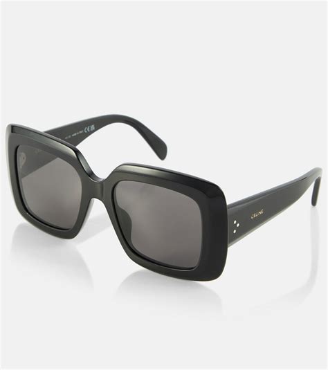 celine bold 3 dots 50mm square sunglasses|Celine.